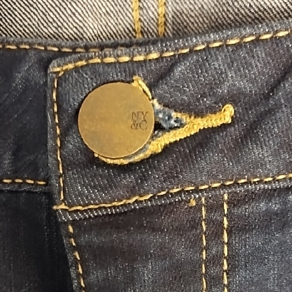 New York & Company Navy Skinny Jeans - Picture 7 of 10